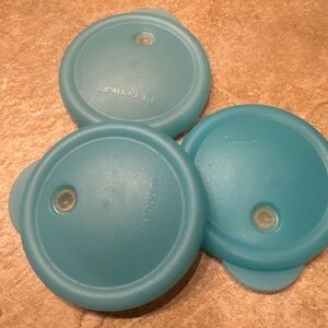 Tupperware Dripless Straw Seals Fit 24 Oz Tumblers and Insulated Teal